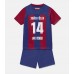 Barcelona Joao Felix #14 Dětské Oblečení Domácí Dres 2023-24 Krátkým Rukávem (+ trenýrky)
